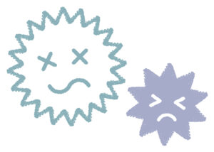 ばい菌のイメージ